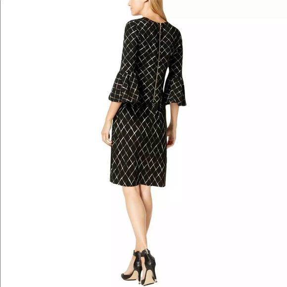 Calvin Klein Bell Sleeve Sheath Dress - Picture 7 of 7